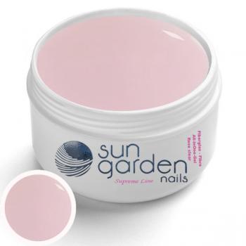 All-in-One UV Fiberglas Gel Rosé Clear 30 ml - Sun Garden Nails Supreme Line - Fiberglas 1-Phasengel Rose klar
