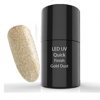 UV/LED  Quick Finish Gel Gold Dust 6 ml