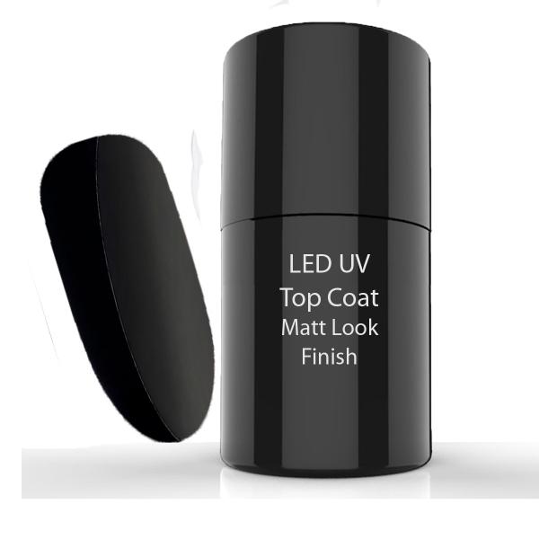 LED/UV Top Coat Matt Look Finish 6 ml - Twin Coat - UV Gel Lack
