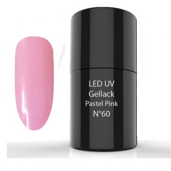 LED-UV Nail Polish Gel - Hybrid Polish, 60 Pastel Pink