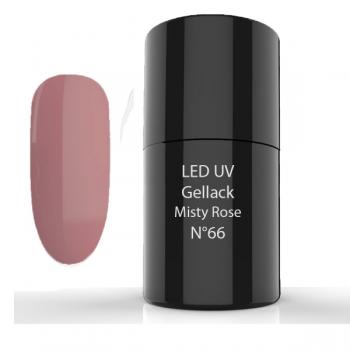 LED-UV Nail Polish Gel - Hybrid Polish, 66 Misty Rose